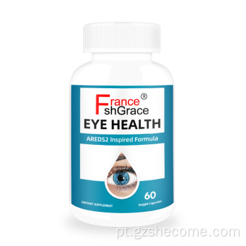 As vitaminas da saúde ocular da luteína suportam cápsulas de deformação ocular
